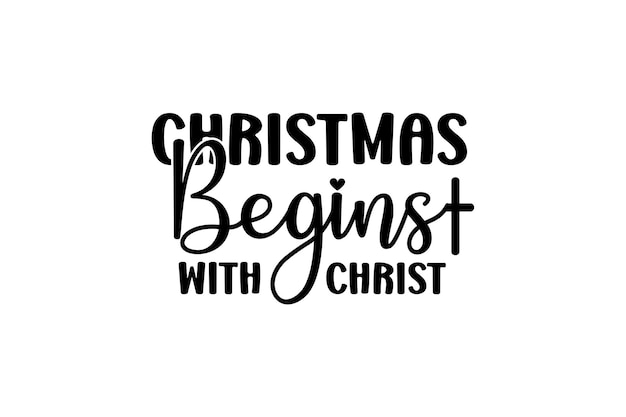 la navidad comienza con cristo