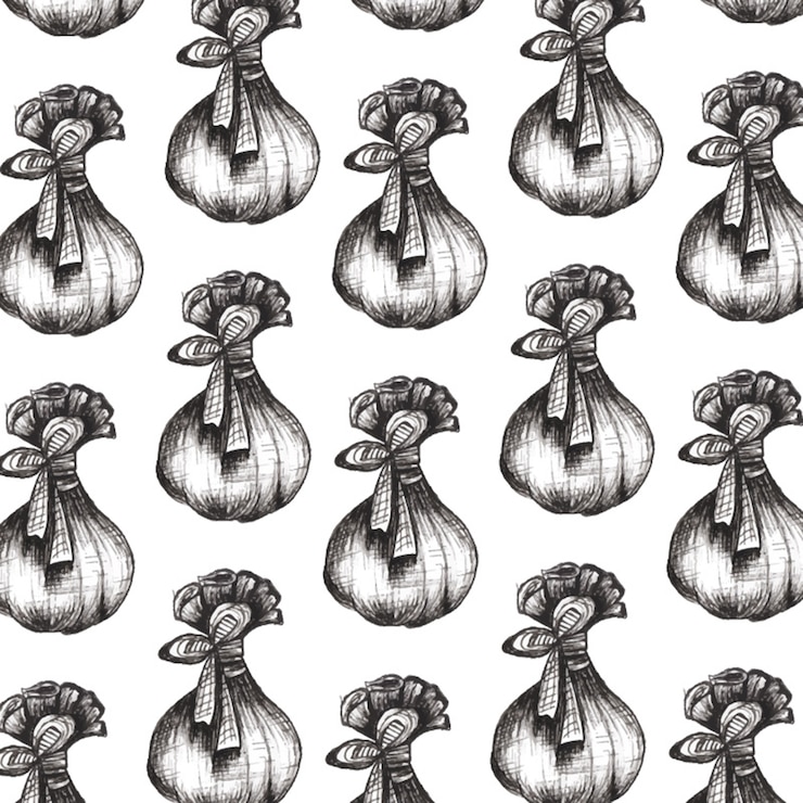 Vector navidad fondo blanco y negro