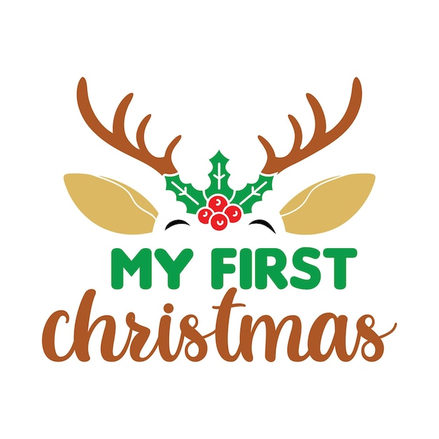 Navidad de los niños svg