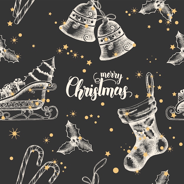 Navidad de patrones sin fisuras
