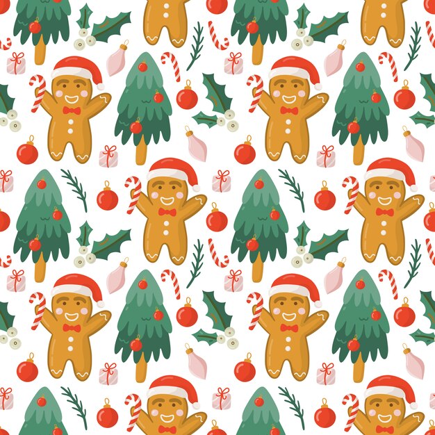 Navidad de patrones sin fisuras.