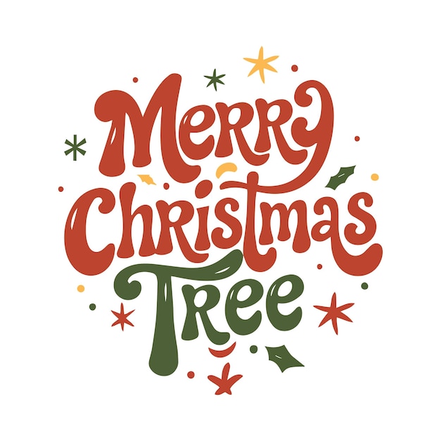 Navidad SVG Navidad dibujada a mano Ilustración de Navidad Camiseta de Navidad Cotización de Navidad
