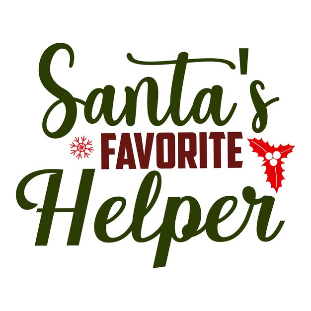 Navidad Tipografía SVG Diseño vectorial felices navidades alegres vibraciones maravillosas de invierno