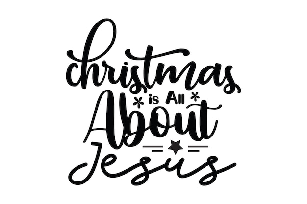 La Navidad se trata de Jesús svg