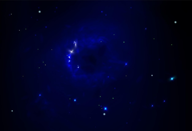 La nebulosa cósmica azul