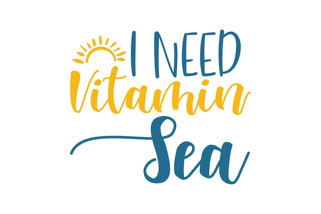 Necesito vitamina mar