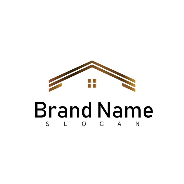 negocio de icono de diseño de logotipo de bienes raíces