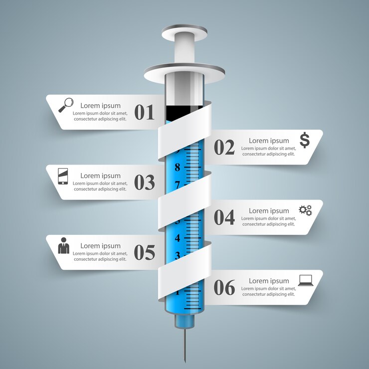 Vector negocio infografía origami estilo ilustración vectorial.