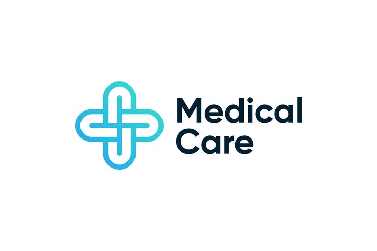 Negocio de logotipo de clínica farmacéutica médica