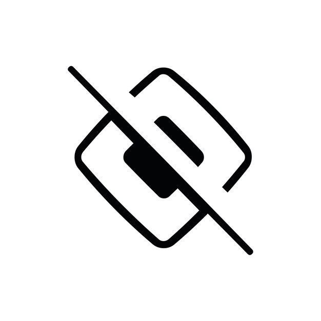 Negocio Vector icono tendencia moderna en el estilo Icono lineal