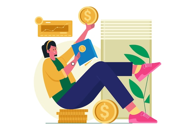 Negocios de alfabetización y planificación financiera