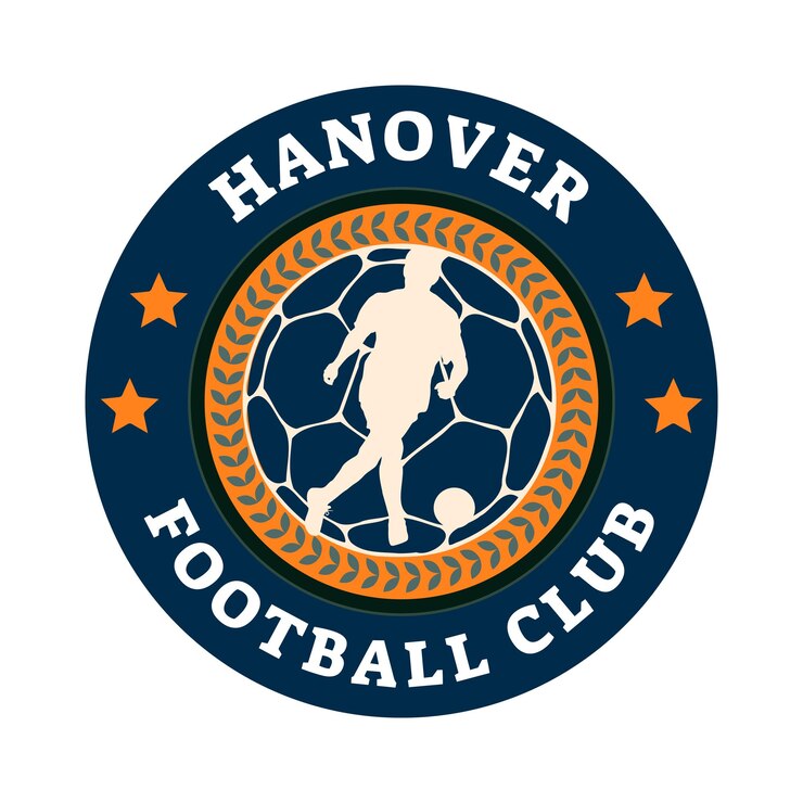 Negocios creativos y profesionales Académico Club de Cricket Media Fútbol Diseño de logotipo icónico