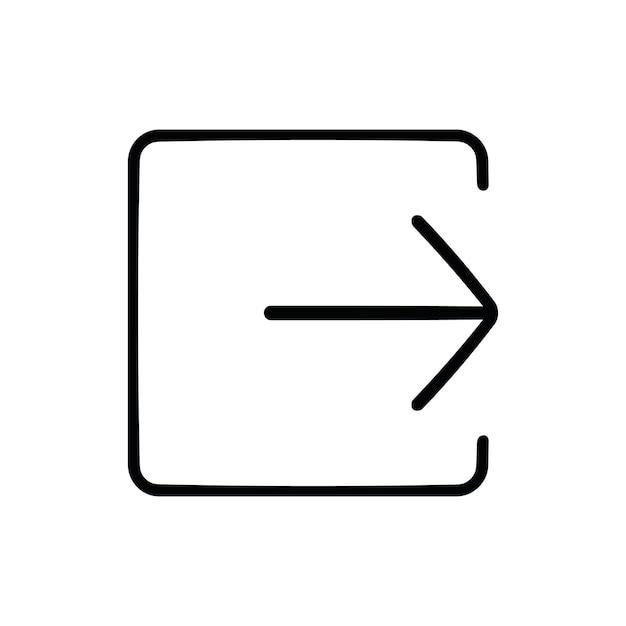 Negocios Ilustración vectorial del icono de línea delgada Esquema aislado signo Símbolos lineales