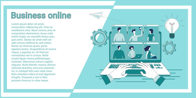 Negocios online Negociaciones reuniones y videoconferencias en modalidad online