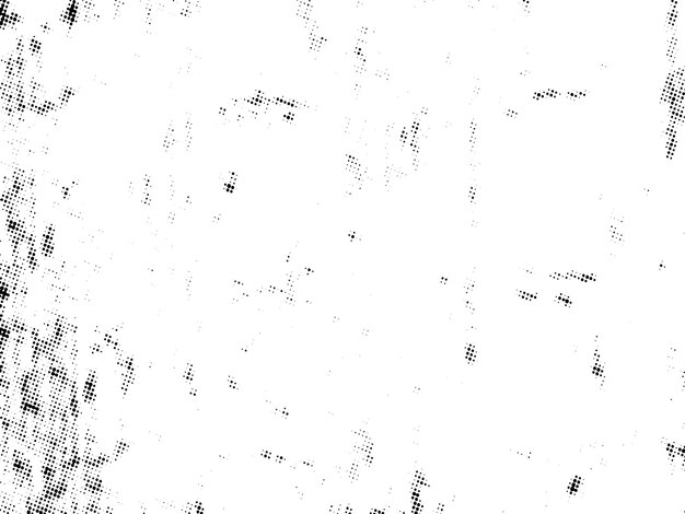 Negro y blanco Grunge semitono vector textura de superposición de angustia superficie abstracta polvo y áspero