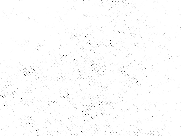 Negro y blanco Grunge semitono vectorial textura de superposición de angustia