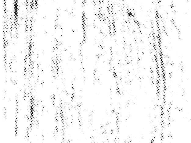 Negro y blanco Grunge semitono vectorial textura de superposición de angustia