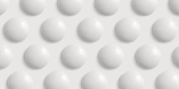 Neomorfismo abstracto blanco de fondo diseño geométrico vectorial 3D