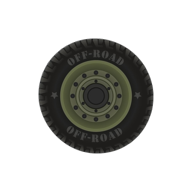 neumático de llanta de rueda todoterreno