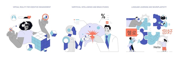 La neuroplasticidad establece formas innovadoras para mejorar la cognición, estudiar las funciones cerebrales y aprender nuevas cosas.