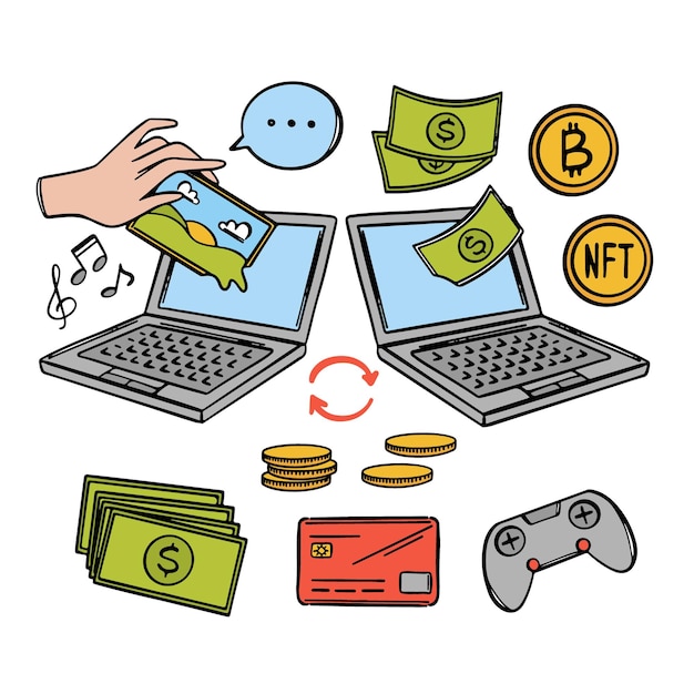 NFT MARKET Venta en línea de obras de arte para criptomonedas