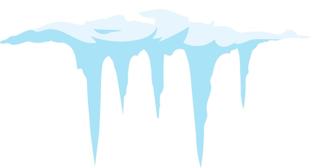 La nieve derretida crea delicados hielos contra un fondo blanco capturando la esencia helada del invierno Los tonos azul y blanco se mezclan en una escena serena perfecta para diseños de vacaciones