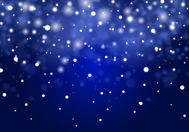 Nieve navideña, copos de nieve, nevadas fuertes