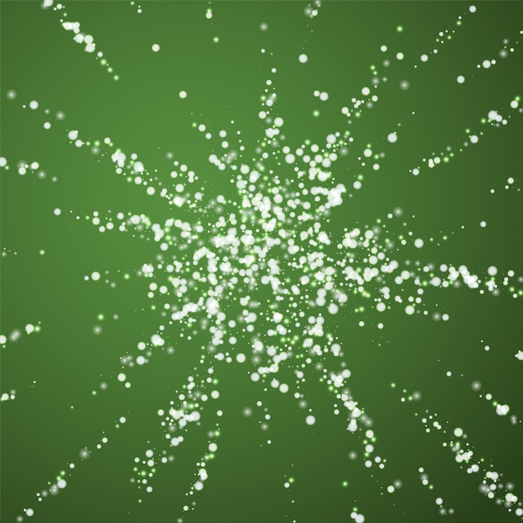 Vector la nieve se superpone al fondo de navidad sutil