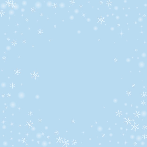 La nieve se superpone al fondo de Navidad sutil