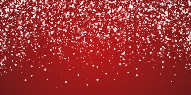 La nieve se superpone al fondo de Navidad sutil