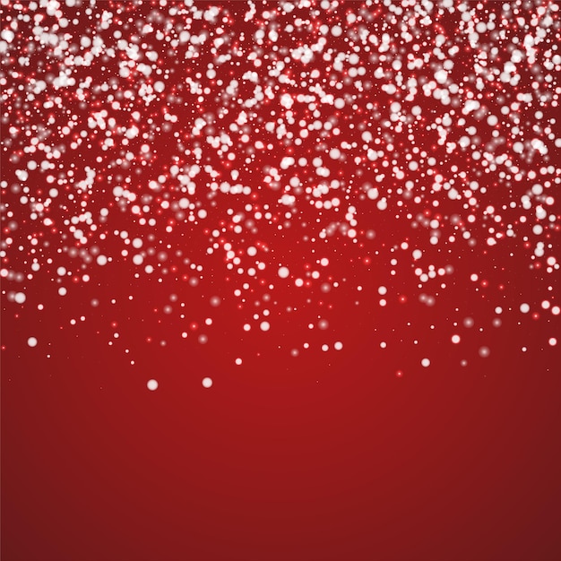 La nieve se superpone al fondo de Navidad sutil