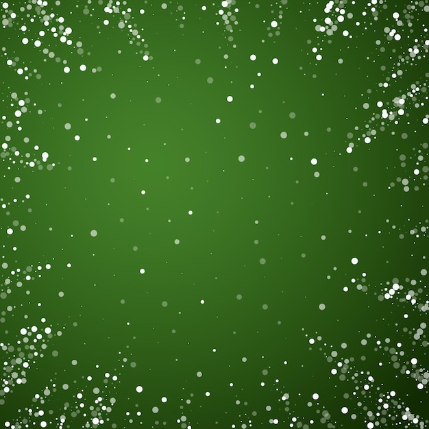 La nieve se superpone al fondo de Navidad sutil