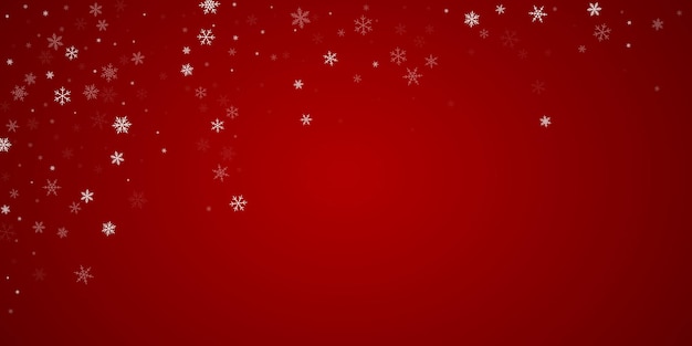 La nieve se superpone al fondo de Navidad sutil