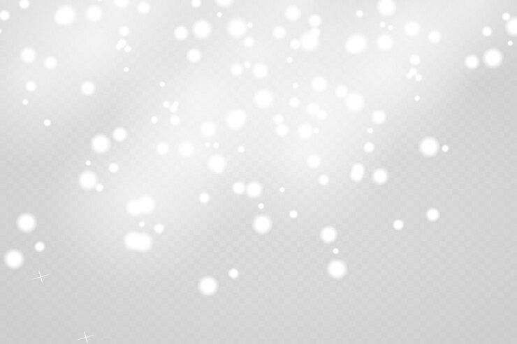 Vector nieve y viento sobre un fondo transparente. elemento decorativo degradado blanco.ilustración de vector. invierno y nieve con niebla. viento y niebla.