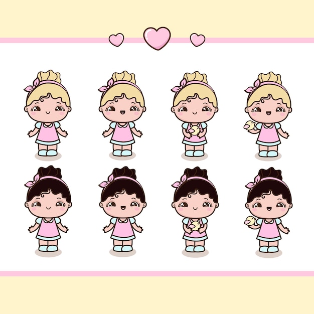 Niñas chibi