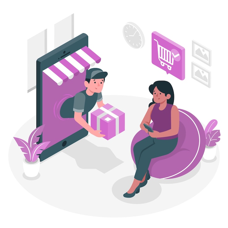 Vector en ningún momento ilustración del concepto