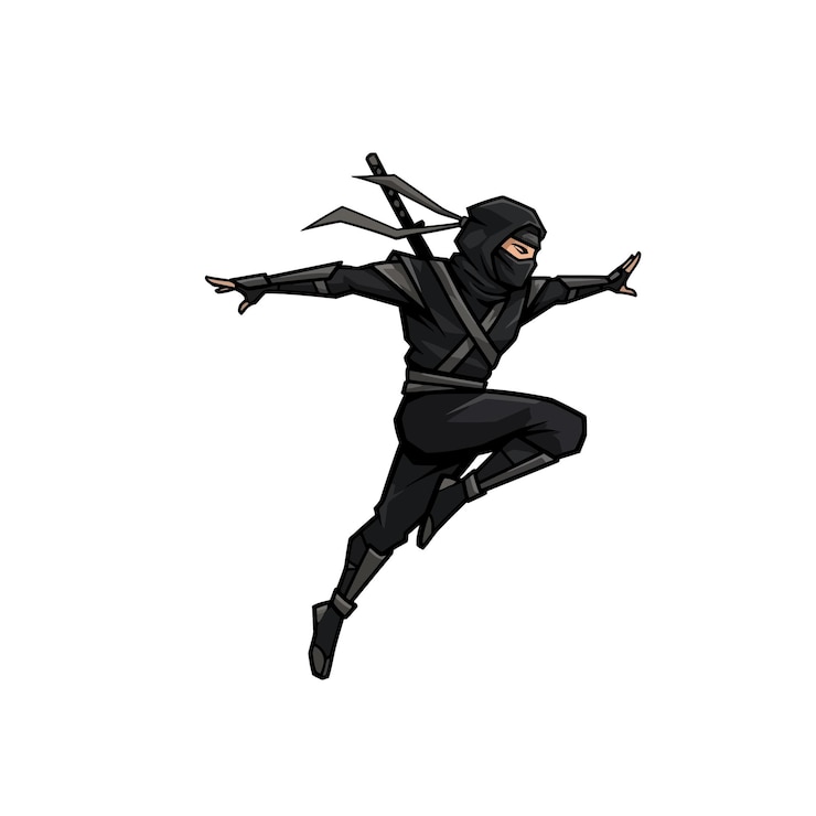 Vector el ninja saltador