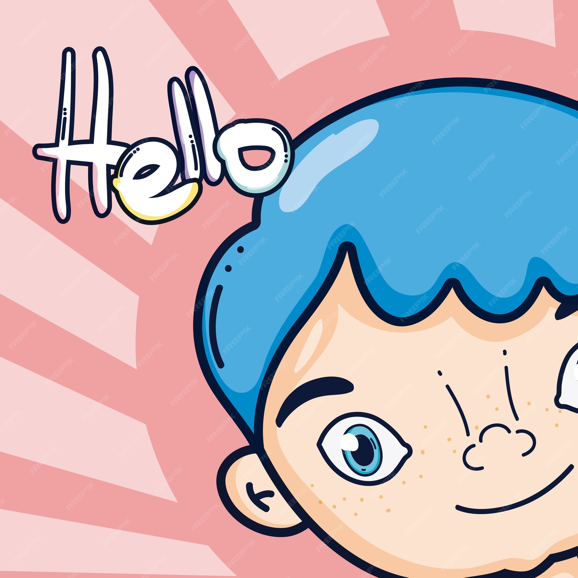 Total 43+ imagen dibujo animado de hola - Abzlocal.mx