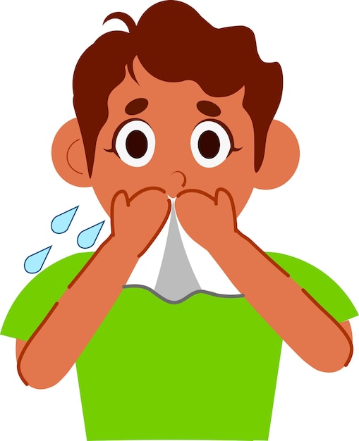 Niño enfermo