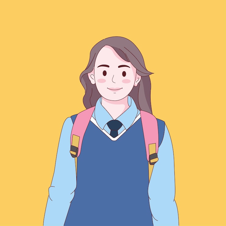 niño va a la escuela