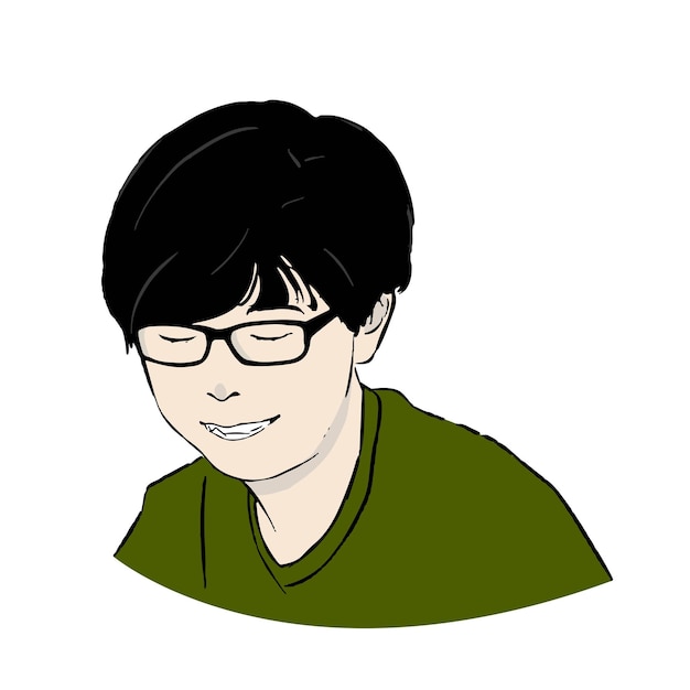 niño feliz riendo