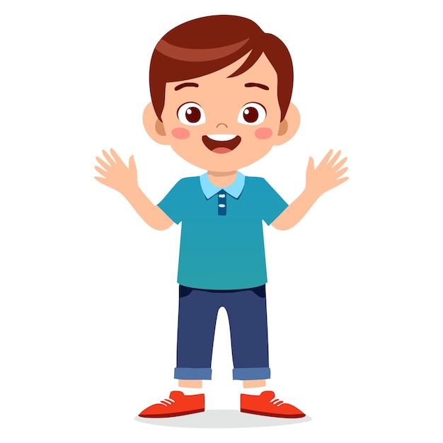 Niño feliz