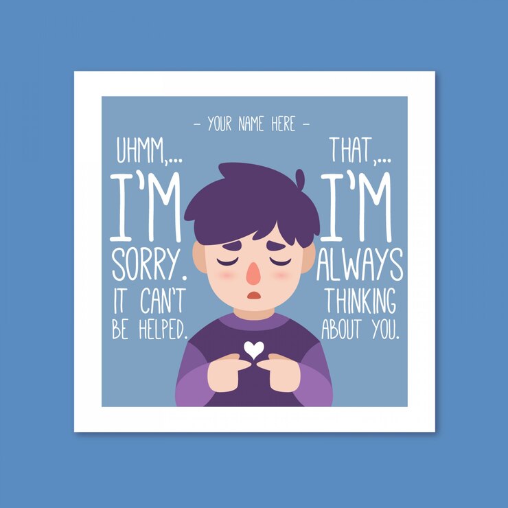 Vector niño en una foto con frases bonitas