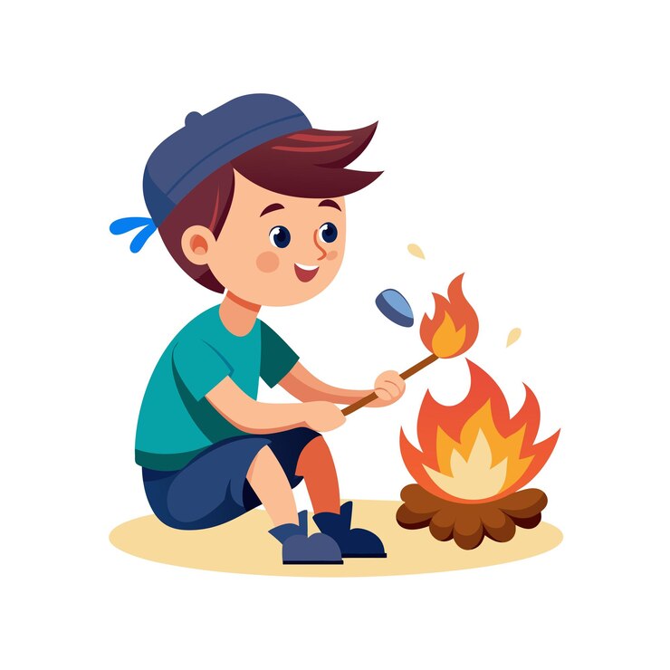 Vector niños jugando y entreteniendo momentos ilustración vectorial