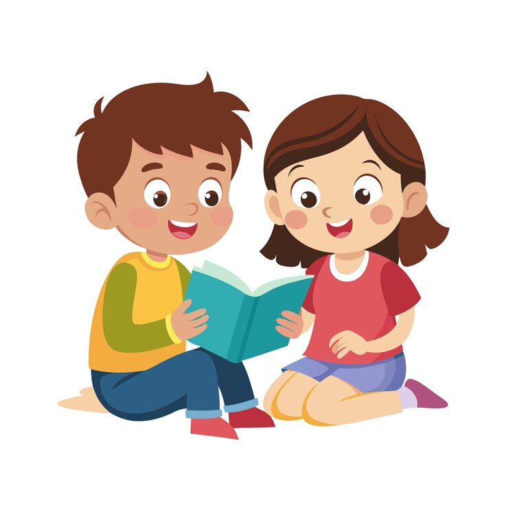 Niños jugando y entreteniendo momentos Ilustración vectorial