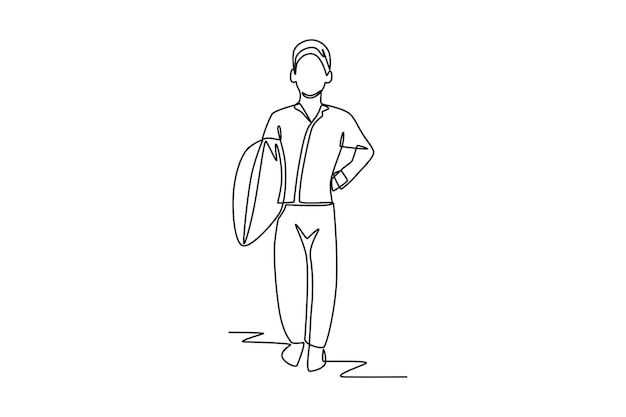 Niños en pijama concepto dibujo en línea