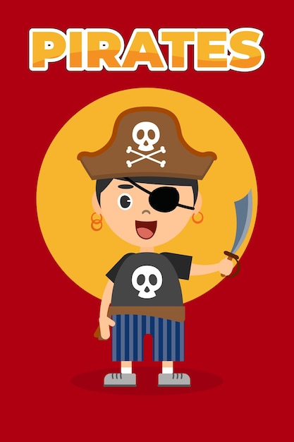 niños piratas