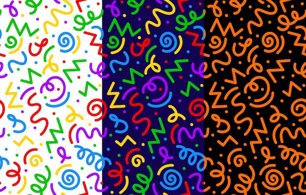 Niños de vacaciones dibujo de líneas dibujo de colores