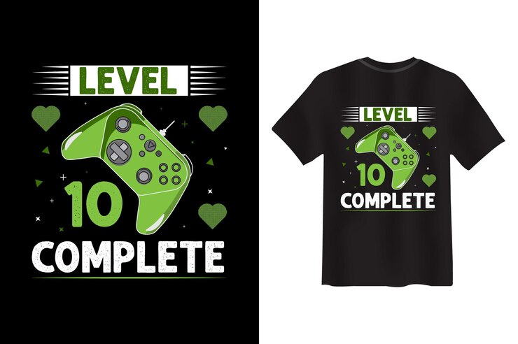 Vector nivel 10 diseño completo de camiseta de jugador