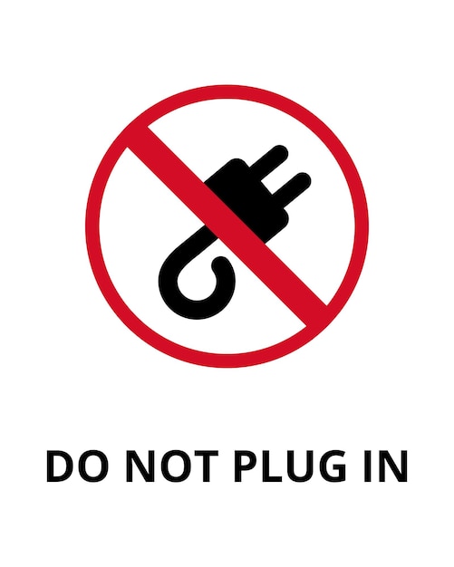 No conecte el diseño de la señal para las zonas de seguridad eléctrica
